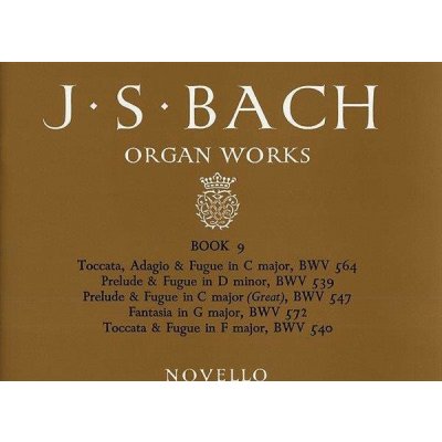 J.S. Bach Organ Works Book 9 noty na varhany – Hledejceny.cz