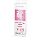 ADATA AMFIAL-100CMK-CRG Lightning USB A 2.0, 100cm, růžový