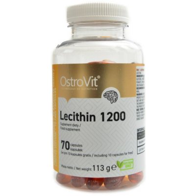 OstroVit Lecithin 1200 70 kapslí – Zboží Mobilmania