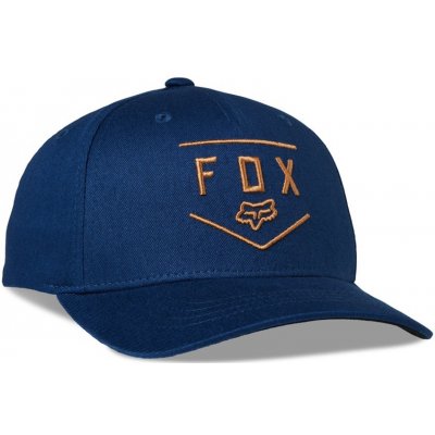 Fox Yth Shield 110 Snapback Hat Deep Cobalt dětská modrá – Zboží Dáma