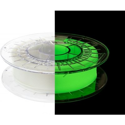 Spectrum PET-G Glow 1.75mm 0.5kg Zeleno-Žlutá - Svítící ve tmě – Zboží Živě