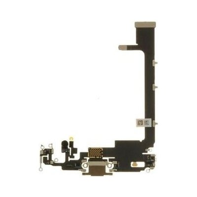 Flex iPhone 11 PRO nabíjecí konektor (bez IC) gold – Zboží Živě