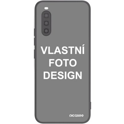 Pouzdro Picasee silikonové Sony Xperia 10 II - Vlastní design/motiv černé – Zboží Živě