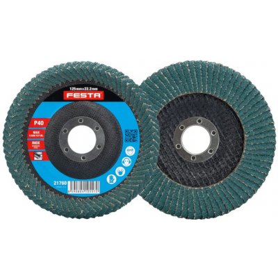 Festa Kotouč lamelový oboustranný 125 mm P40 21760 – Hledejceny.cz