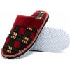 Dámské bačkory a domácí obuv TexBase dámské domácí papuče kostka červená