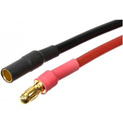 Revtec Konektor zlacený 3.5mm s kabelem kabel 14AWG 1 pár 10 cm