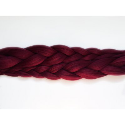 Kanekalon Easy Braid Barva: 900 (vínová, burgundy), Značka: Easy Braid – Hledejceny.cz