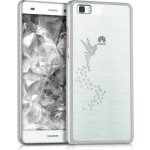 Kwmobile Průhledné s designem víla Huawei P8 Lite stříbrné – Sleviste.cz