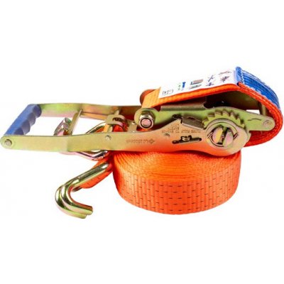 Upínací pás s dlouhou ERGO ráčnou - 5 tun/10 metrů – Zboží Mobilmania