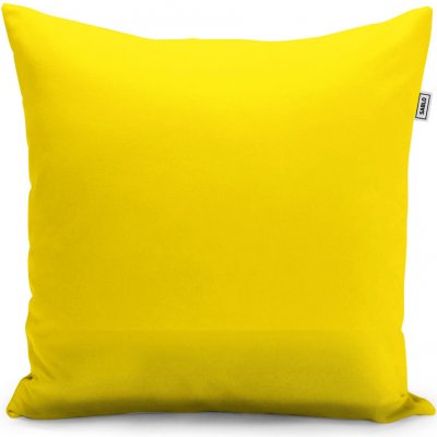 Sablio Polštář Žlutá 60x60 cm – Zboží Mobilmania