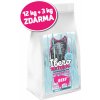 Vitamíny pro zvířata Ibero NATURAL dog COLD PRESSED beef 12 kg