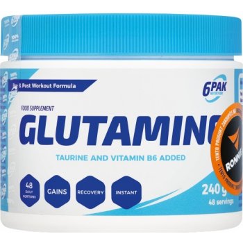 6PAK Nutrition Glutamine 240 g