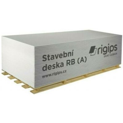 Sádrokarton RB 12,5x1250x2500 mm Rigips – Hledejceny.cz