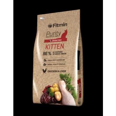 Fitmin Cat Purity Kitten 1,5 kg od 282 Kč - Heureka.cz