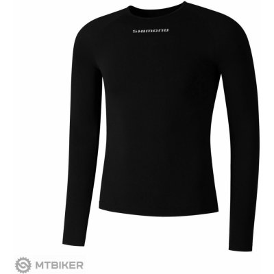 Shimano triko VERTEX LONG BASE LAYER černé