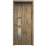 Sapeli Elegant Komfort M33 posuvné dub sherwood 80 x 210 cm Satináto bílé – Hledejceny.cz
