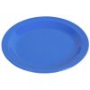 Talíř Waca Melaminový plochý talíř 23,5 cm modrý