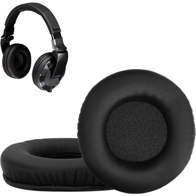 kwmobile náhradní náušníky na sluchátka 2x pro Pioneer HDJ 2000/1000/1500 Ear Pads černá – Zboží Živě