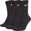 Nike ponožky Everyday Crew 3Pack Black Černá