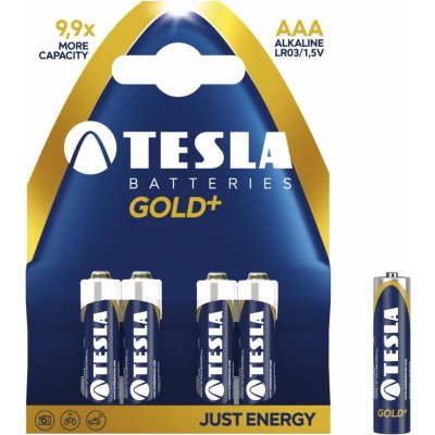 TESLA GOLD+ AAA 4ks 1099137001 – Zbozi.Blesk.cz