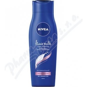 Nivea Hairmilk pečující šampon pro jemné vlasy 250 ml od 55 Kč - Heureka.cz