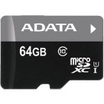 ADATA Pro microSDXC 64 GB UHS-I AUSDX64GUICL10-RA1 – Hledejceny.cz