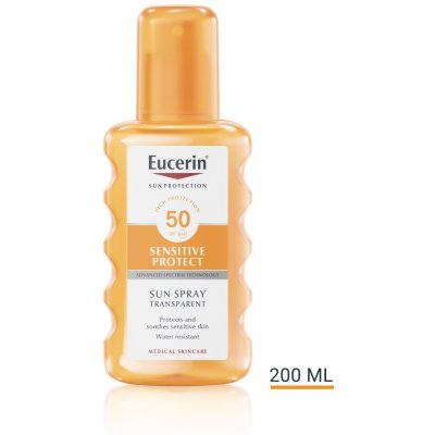 Eucerin Sun Dry Touch Oil Control ochranný sprej na opalování SPF50+ 200 ml