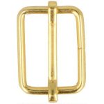 Prima-obchod Posunovač na popruhy šíře 20 mm zlatá, barva Zlatá – Zboží Dáma