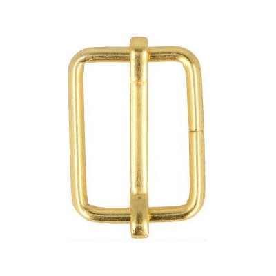 Prima-obchod Posunovač na popruhy šíře 20 mm zlatá, barva Zlatá – Zboží Dáma