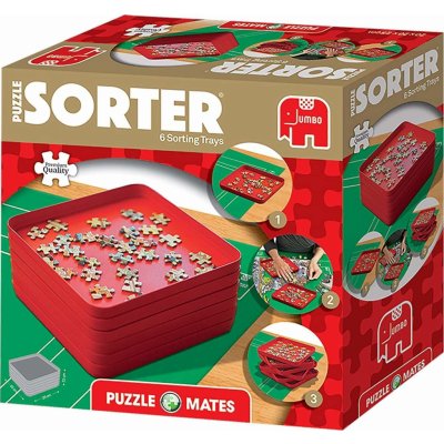 JUMBO Třídiče Puzzle Mates – Zboží Dáma
