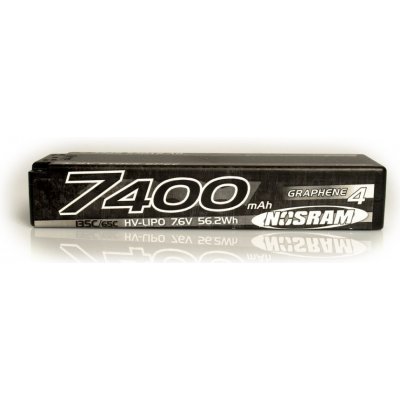 NOSRAM HV Stock Spec GRAPHENE-4 7400mAh Hardcase Akku 7.6V LiPo 135C/65C – Zboží Mobilmania