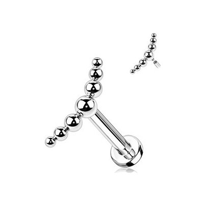 Šperky4U piercing do brady ucha titan TIT1134-1206 – Zboží Mobilmania