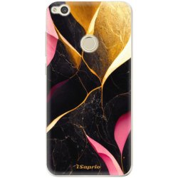 Pouzdro a kryt na mobilní telefon Pouzdro iSaprio - Gold Pink Marble - Huawei P9 Lite 2017