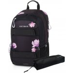 Oxybag Studentský batoh + etue OXY Sport Flowers – Sleviste.cz