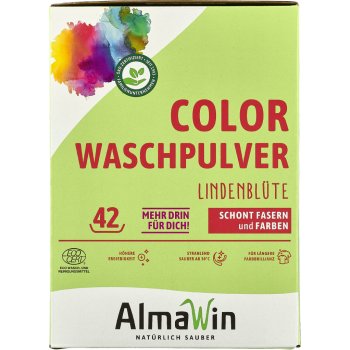 Almawin prášek na praní na barevné a jemné prádlo 2 kg