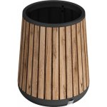 KETER KETER Deco Conic Tall Květináč 72,5 x 51 cm, hnědý 261036 – Zboží Mobilmania