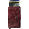 Pouzdro na doklady a karty Secrid Miniwallet Dutch Martin Bordeaux