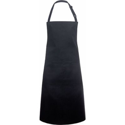 Karlowsky Gastro zástěra KY133 Black Pantone 419C 100x100cm – Hledejceny.cz