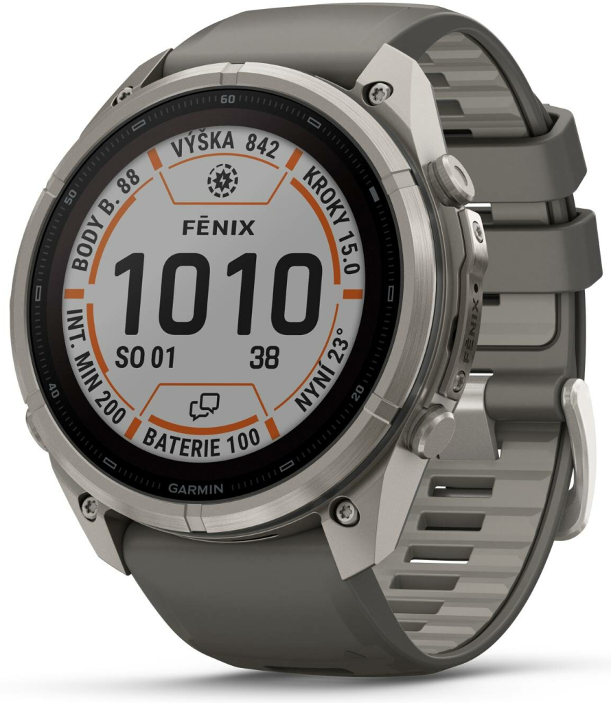 Garmin Fenix 9 Pro 51 mm Solar inReach Titanium Pebble Gray/Silver Gray 010-04339-01 na Heureka.cz