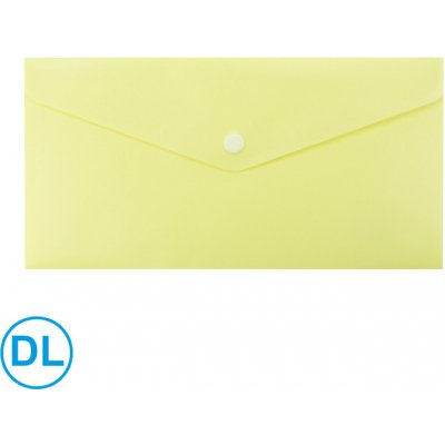 Luma Spisové desky s drukem LUMA - DL / pastelová žlutá 245641 – Zboží Živě