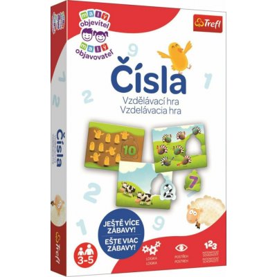 Trefl vzdělávací hra Malý objevitel Čísla – Zboží Živě