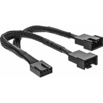 InLine Napájecí kabel pro ventilátory 4pin(M) - 2x 4pin(F), 0,15m (33328Y) - 11.42.1105 – Zboží Živě