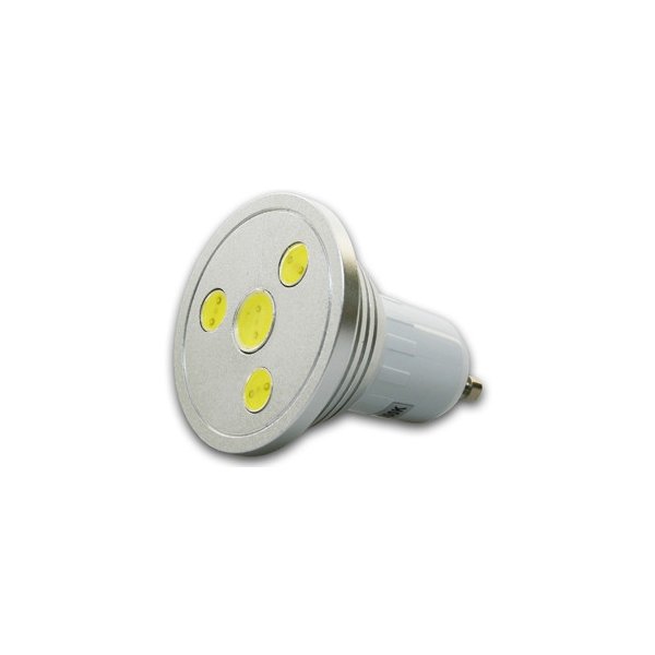 Žárovka AB LED GU10C4 žárovka ,GU10,4W,300 lumenov studená LED GU10C4