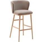 Kave Home Ciselia 75 cm světle hnědá s dřevěnou podnoží – Zboží Mobilmania