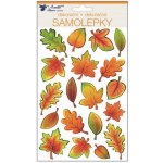 Anděl Přerov Samolepky plastické 25x14 cm, podzimní listí – Zboží Dáma