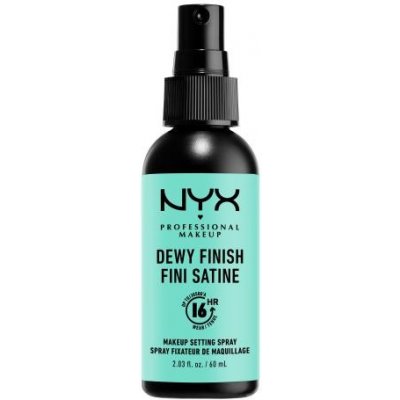 NYX Professional Makeup Dewy Finish osvěžující fixační sprej na make-up 60 ml – Zboží Dáma