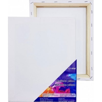 PK STAR malířské plátno bílé 24x30cm PK53-15 – Sleviste.cz