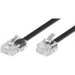 Goobay 68530 telefonní RJ45 - RJ11, 3m, černý – Zboží Mobilmania