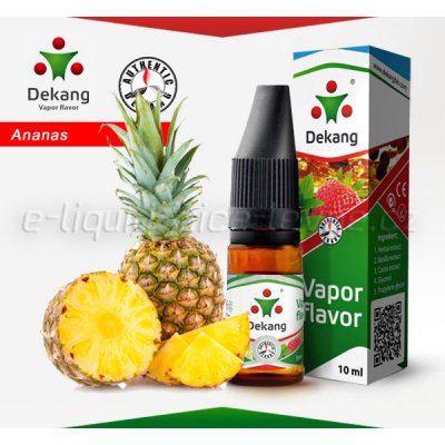 Dekang SILVER Pineapple 10 ml 6 mg – Zbozi.Blesk.cz