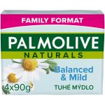 Palmolive Naturals Balanced & Mild toaletní mýdlo Chamomile & Vitamín E 4 x 90 g – Zboží Dáma